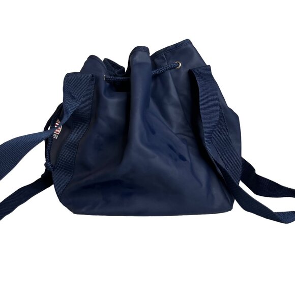 Ralph Lauren Polo Sport Navy Blue Drawstring Bucket Bag Y2K 90's - Picture 2 of 9